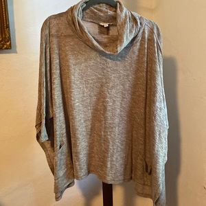 Umgee Poncho Style Sweater